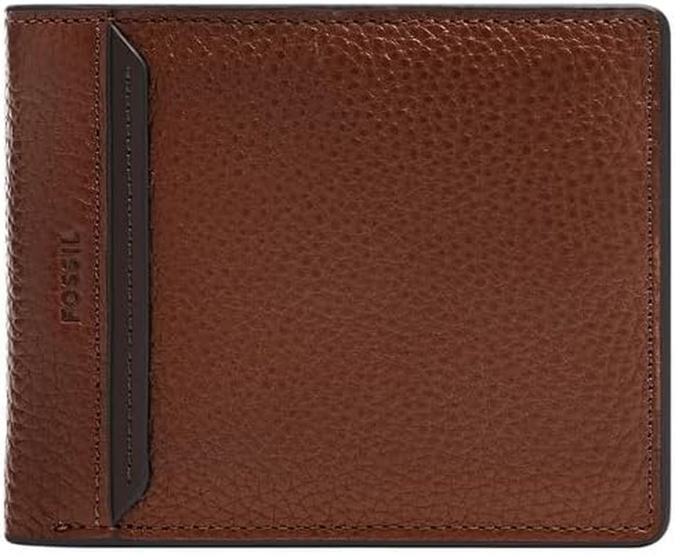 Portafoglio da uomo bi-fold Fossil Huntington Naty Shop Portafoglio da uomo Marrone S