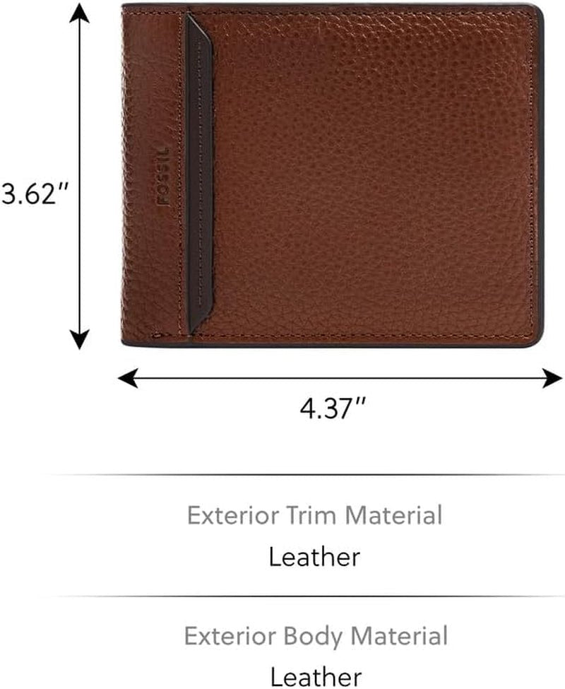 Portafoglio bi-fold da uomo Fossil Huntington Naty Shop Portafoglio da uomo