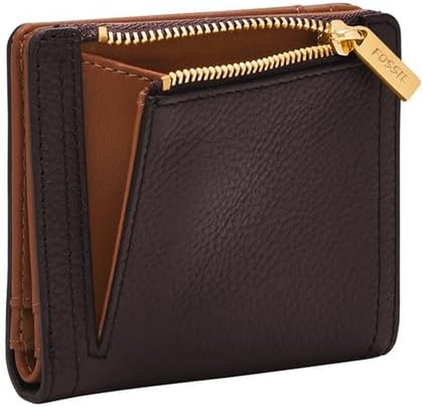 Portafoglio bi-fold da donna Fossil Logan, Marrone Naty Shop Portafoglio da donna