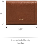 Portafoglio Tri-Fold da Donna Fossil Logan, Marrone Naty Shop Portafoglio da Donna