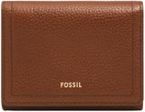 Portafoglio tri-fold da donna Fossil Logan, Marrone Naty Shop Portafoglio da donna Titolo predefinito