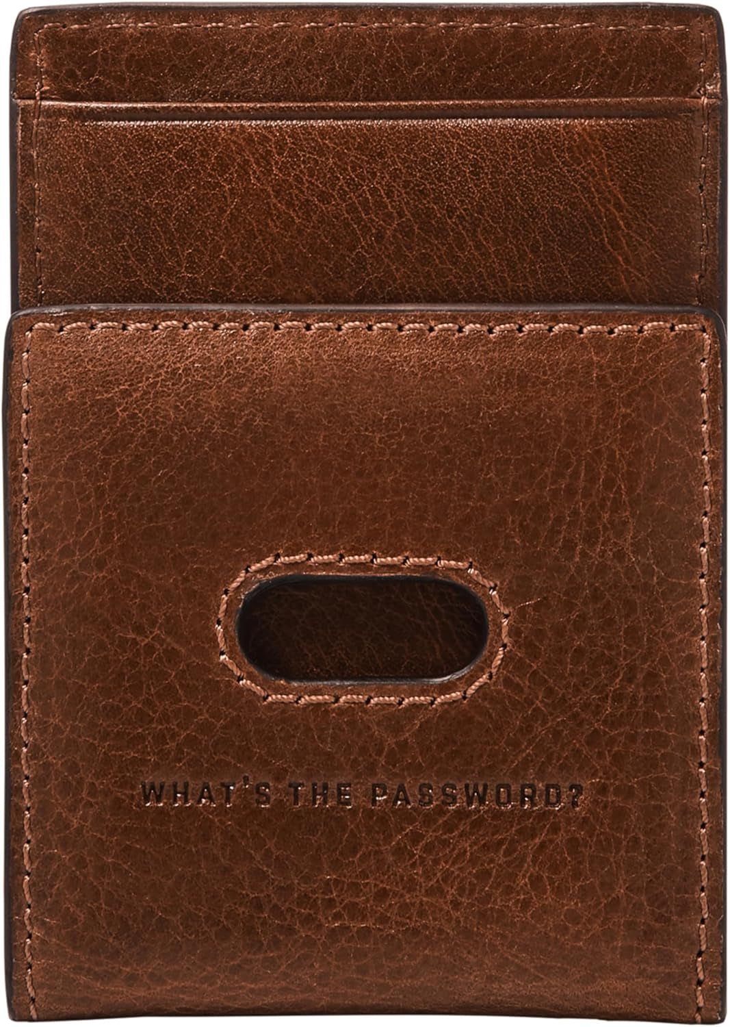 Portafoglio Andrew da uomo Fossil, Portafoglio in pelle Cognac 7,2 cm L x 0,5 cm L x 10 cm A ML4173222 Portafoglio da uomo Naty Shop