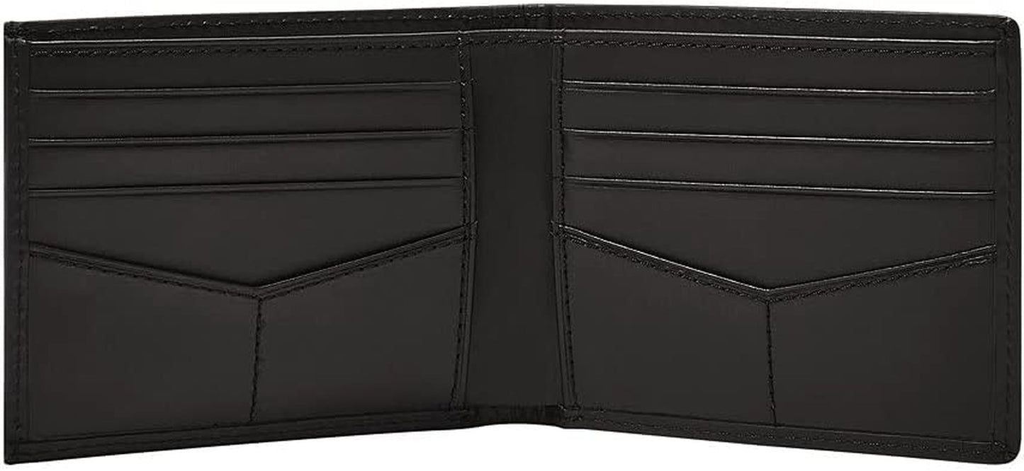 Portafoglio da uomo Fossil - Derrick RFID in pelle scorrevole 2 in 1, ML3685001 - 10,9 cm L x 1,27 cm L x 8,9 cm A Portafoglio da uomo Naty Shop