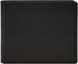 Portafoglio da uomo Fossil - Bifold in pelle Derrick RFID con ID a ribalta, ML3681001 - 10,9 cm L x 1,27 cm L x 8,9 cm A Portafoglio da uomo Naty Shop Titolo predefinito