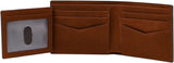 Fossil Portafoglio Everett da uomo, Pelle bifold marrone medio 11,5 cm L x 2,5 cm L x 8,9 cm A ML4397210 Portafoglio da uomo Naty Shop