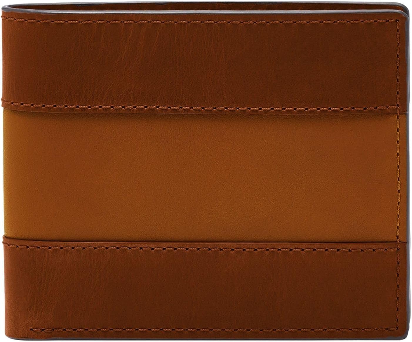 Portafoglio da uomo Fossil Everett, pelle bifold marrone medio 11,5 cm di lunghezza x 2,5 cm di larghezza x 8,9 cm di altezza ML4397210 Naty Shop Portafoglio da uomo Titolo predefinito