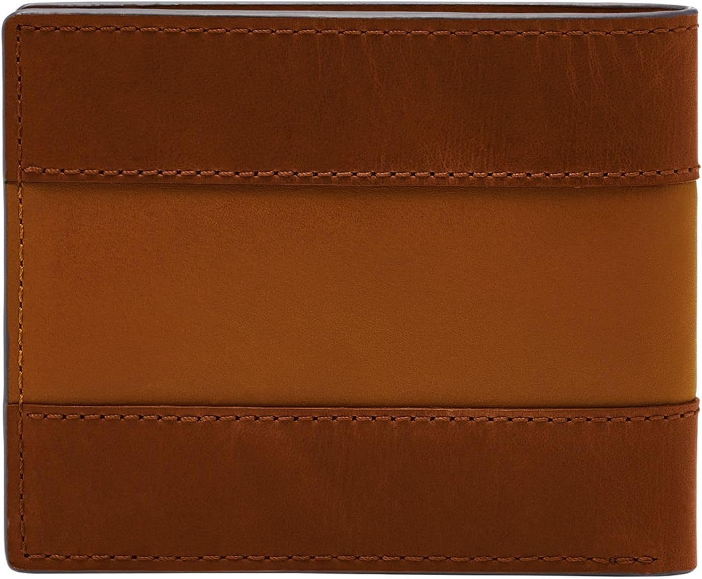 Fossil Portafoglio Everett da uomo, Pelle bifold marrone medio 11,5 cm L x 2,5 cm L x 8,9 cm A ML4397210 Portafoglio da uomo Naty Shop