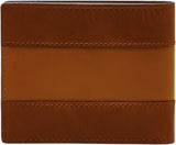 Fossil Portafoglio Everett da uomo, Pelle bifold marrone medio 11,5 cm L x 2,5 cm L x 8,9 cm A ML4397210 Portafoglio da uomo Naty Shop