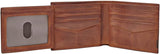 Portafoglio Quinn da uomo Fossil - 100% pelle bifold marrone 11,5 cm L x 2 cm L x 9 cm A ML3644200 Portafoglio da uomo Naty Shop