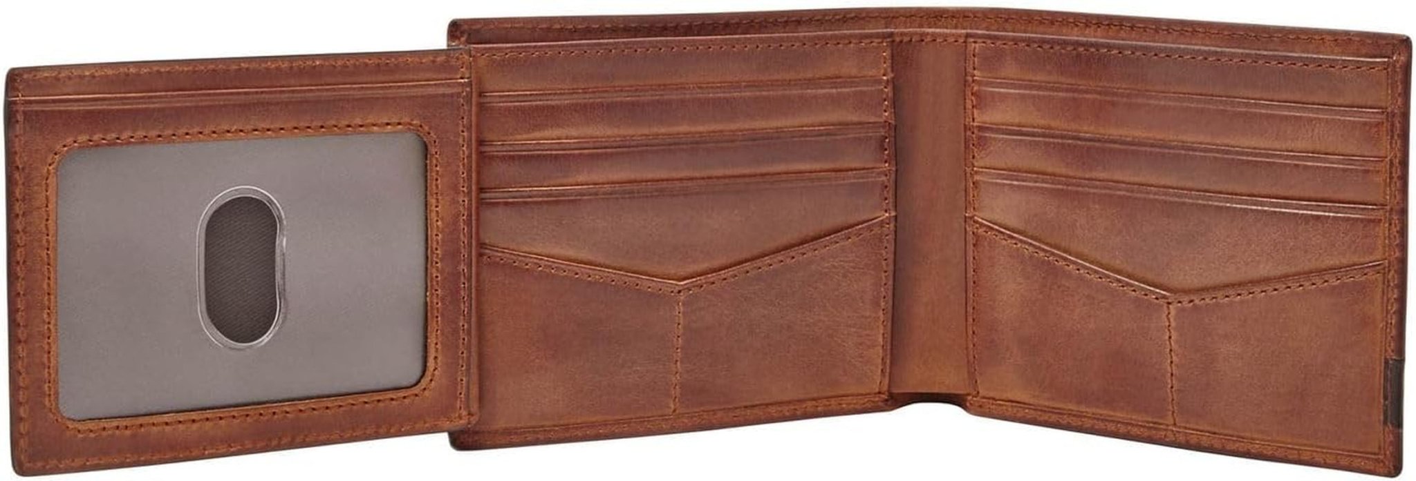 Portafoglio Quinn da uomo Fossil - 100% pelle bifold marrone 11,5 cm L x 2 cm L x 9 cm A ML3644200 Portafoglio da uomo Naty Shop