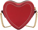 Portafoglio da donna Fossil Vday in pelle o poliestere Borse da donna Naty Shop Rosso