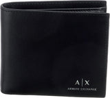 Armani Exchange Portafoglio da uomo in tinta unita Essential con stampa logo Nero Naty Acquista portafoglio da uomo Titolo predefinito