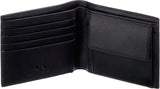 Armani Exchange Portafoglio da uomo Essential Simple Logo Print Portafoglio da uomo nero Naty Shop