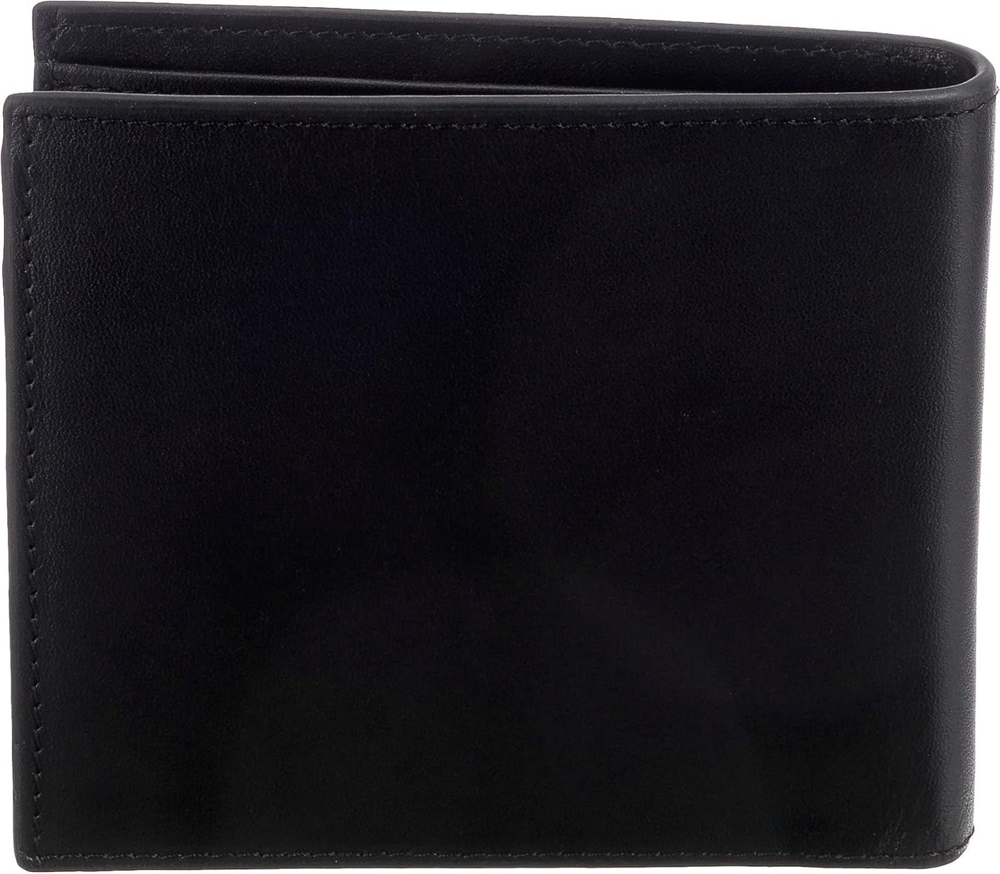Armani Exchange Portafoglio da uomo Essential Simple Logo Print Portafoglio da uomo nero Naty Shop