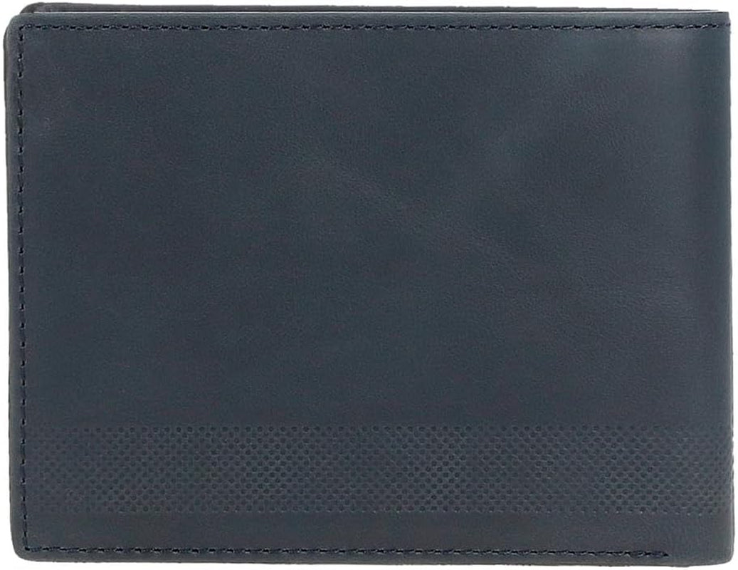 Portafoglio da uomo Pepe Jeans Blu 11,5 x 8 x 1 cm Portafoglio in pelle protetto RFID con portamonete Portafoglio da uomo Naty Shop
