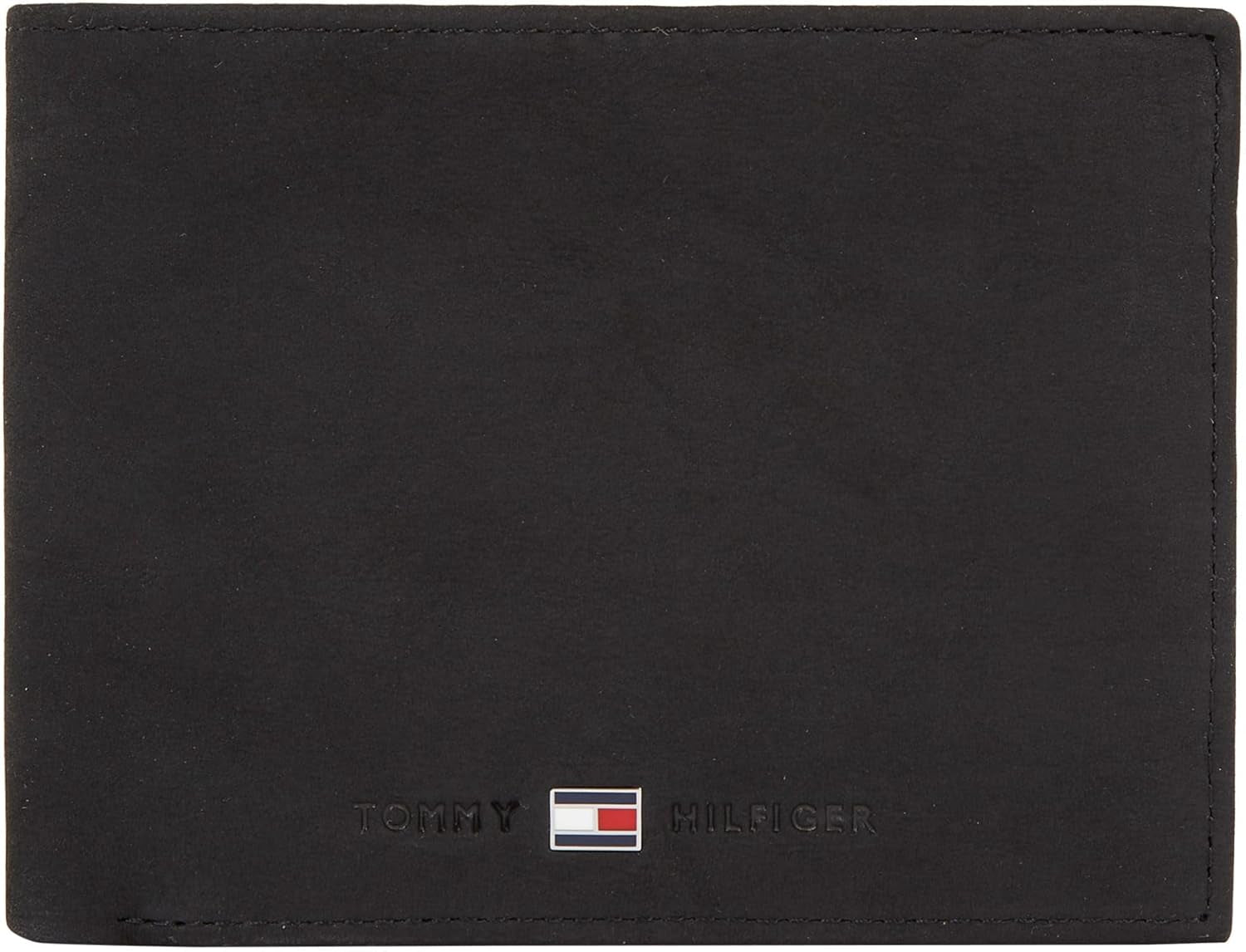 Tommy Hilfiger Johnson Portafoglio da uomo con portamonete Naty Shop Portafoglio da uomo Nero