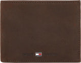 Tommy Hilfiger Johnson Portafoglio da uomo con portamonete Portafoglio da uomo Naty Shop Marrone