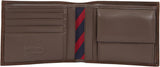 Tommy Hilfiger Johnson Portafoglio da uomo con portamonete Naty Shop Portafoglio da uomo