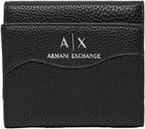Armani Exchange Portafoglio bi-fold Wave da donna, Nero Naty Shop Portafoglio da donna Titolo predefinito