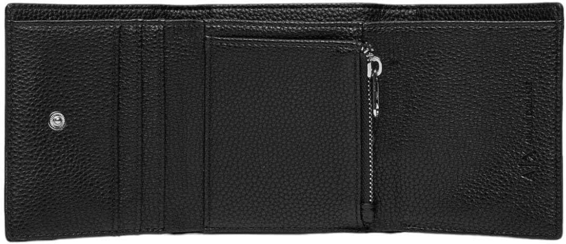 Armani Exchange Wave Portafoglio bi-fold da donna, Nero Naty Shop Portafoglio da donna