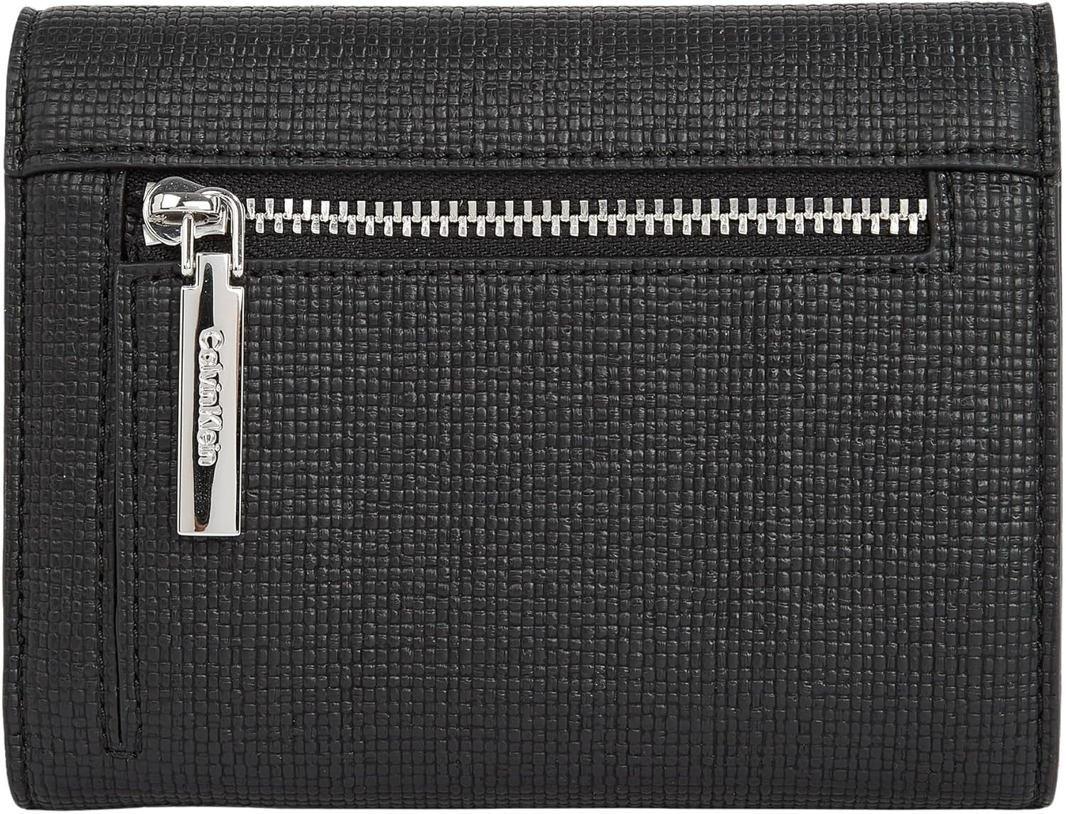 Calvin Klein Daily Medium Trifold Klein Portafoglio da donna, Nero (Ck Black), a grandezza naturale Naty Shop Portafoglio da donna