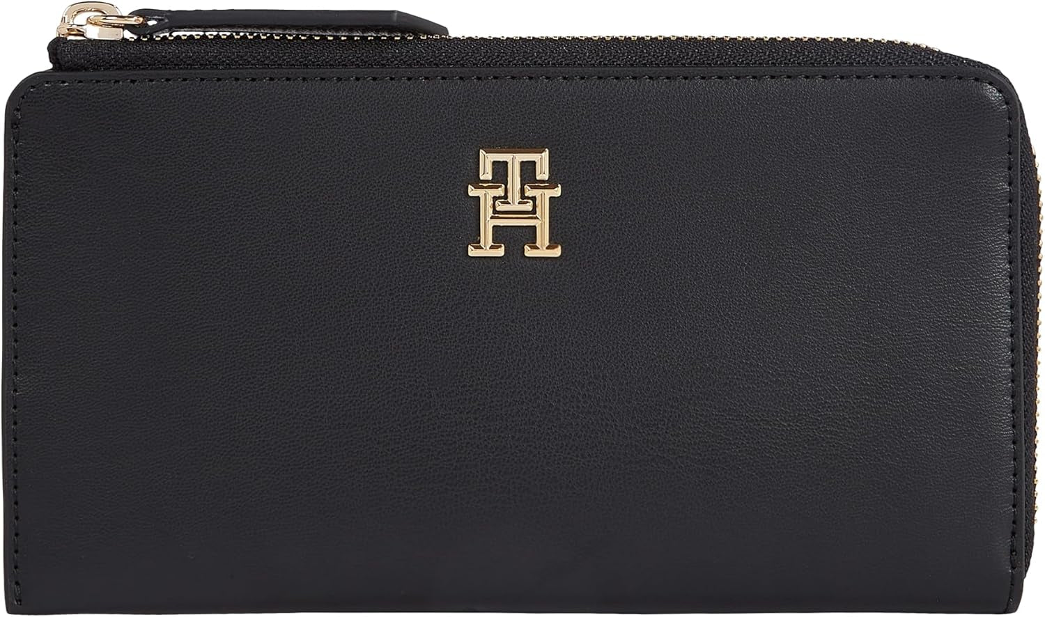 Portafoglio da donna Tommy Hilfiger Slim Large, nero (Black), Onesize Portafoglio da donna Naty Shop Titolo predefinito