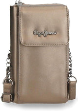 Portafoglio, portamonete, portafoglio Pepe Jeans Ruby, realizzato in poliestere con dettagli in ecopelle. Scomparti, cerniere. Da Joumma Bags Portafoglio da donna Naty Shop Borsa a tracolla Rubin
