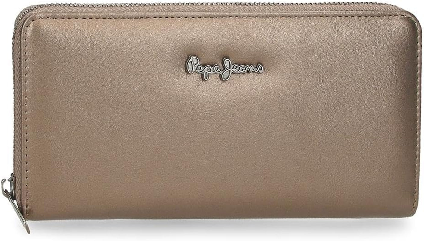 Portafoglio, portamonete, portafoglio Pepe Jeans Ruby, realizzato in poliestere con dettagli in ecopelle. Scomparti, cerniere. Da Joumma Borse Portafoglio da donna Naty Shop Portafoglio Rubin Ruby