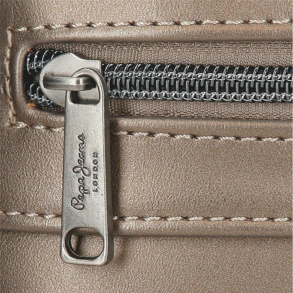 Portafoglio, portamonete, portafoglio Pepe Jeans Ruby, realizzato in poliestere con dettagli in ecopelle. Scomparti, cerniere. Da Joumma Bags Naty Shop Portafoglio da donna
