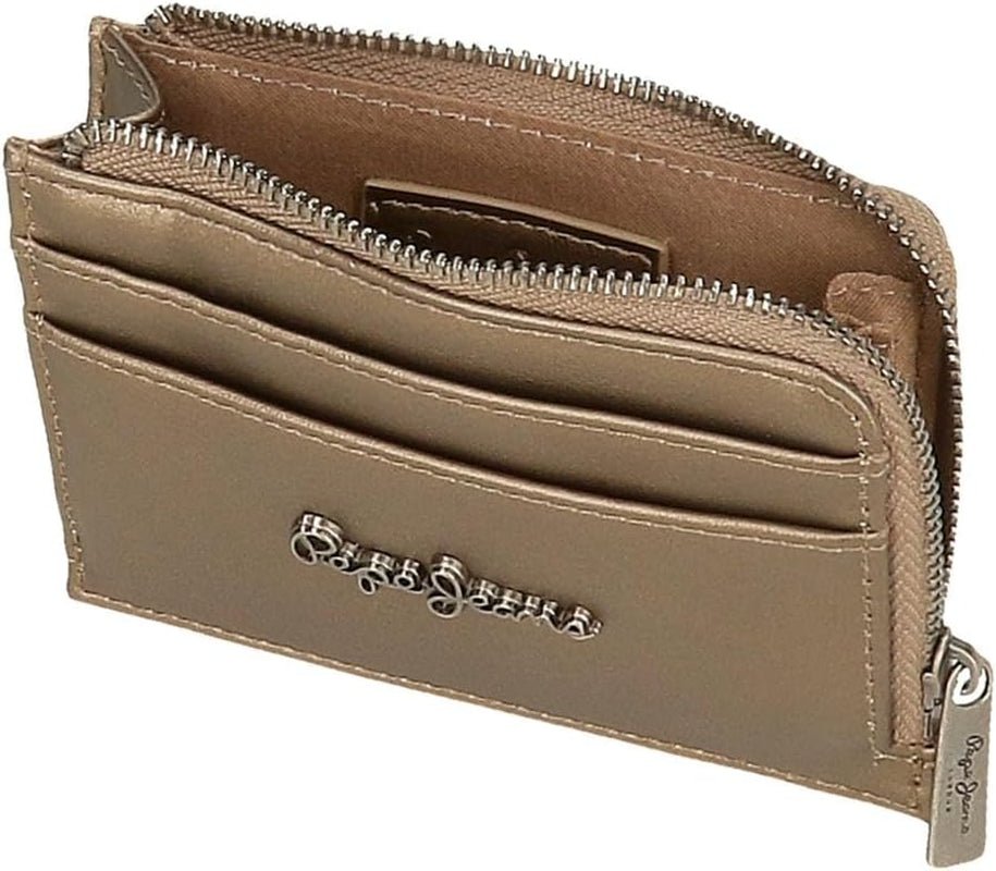 Portafoglio, portamonete, portafoglio Pepe Jeans Ruby, realizzato in poliestere con dettagli in ecopelle. Scomparti, cerniere. Da Joumma Bags Naty Shop Portafoglio da donna