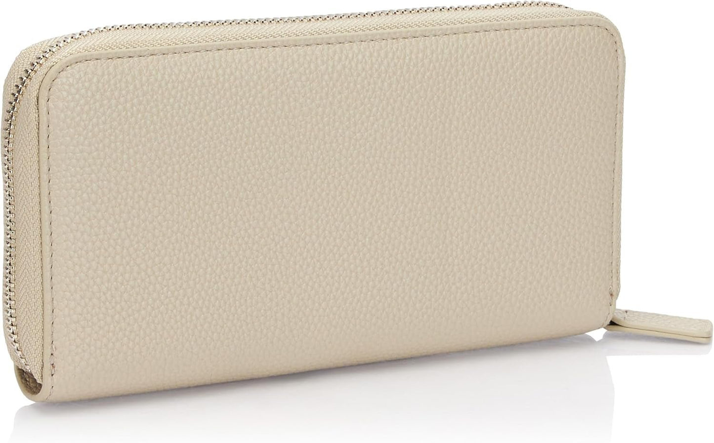 Armani Exchange Portafoglio Tri-Fold da Donna Essential Wave Pisco Argento con Logo Stampato Naty Shop Portafoglio da Donna