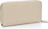 Armani Exchange Portafoglio Tri-Fold da Donna Essential Wave Pisco Argento con Logo Stampato Naty Shop Portafoglio da Donna