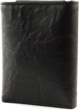 Portafoglio a tre ante in pelle Neel Fossil da uomo 8,255 cm di lunghezza x 1,905 cm di larghezza x 10,16 cm di altezza Portafoglio da uomo Naty Shop
