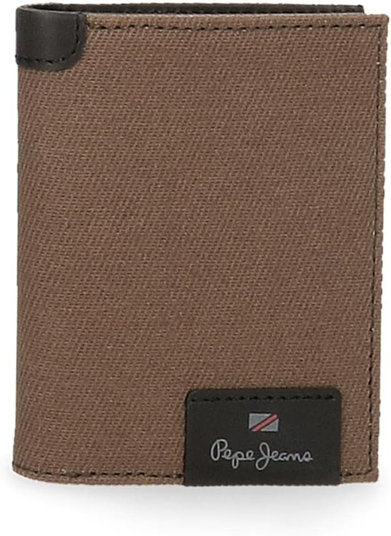 Pepe Jeans Hilltop Portafogli Portafogli Portafogli in pelle casual. Da Joumma Borse Portafoglio da uomo Naty Shop Valigetta marrone