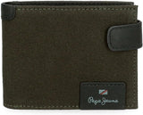 Pepe Jeans Hilltop Portafogli Portafogli Portafogli in pelle casual. Da Joumma Bags Portafoglio da uomo Naty Shop Portafoglio orizzontale verde