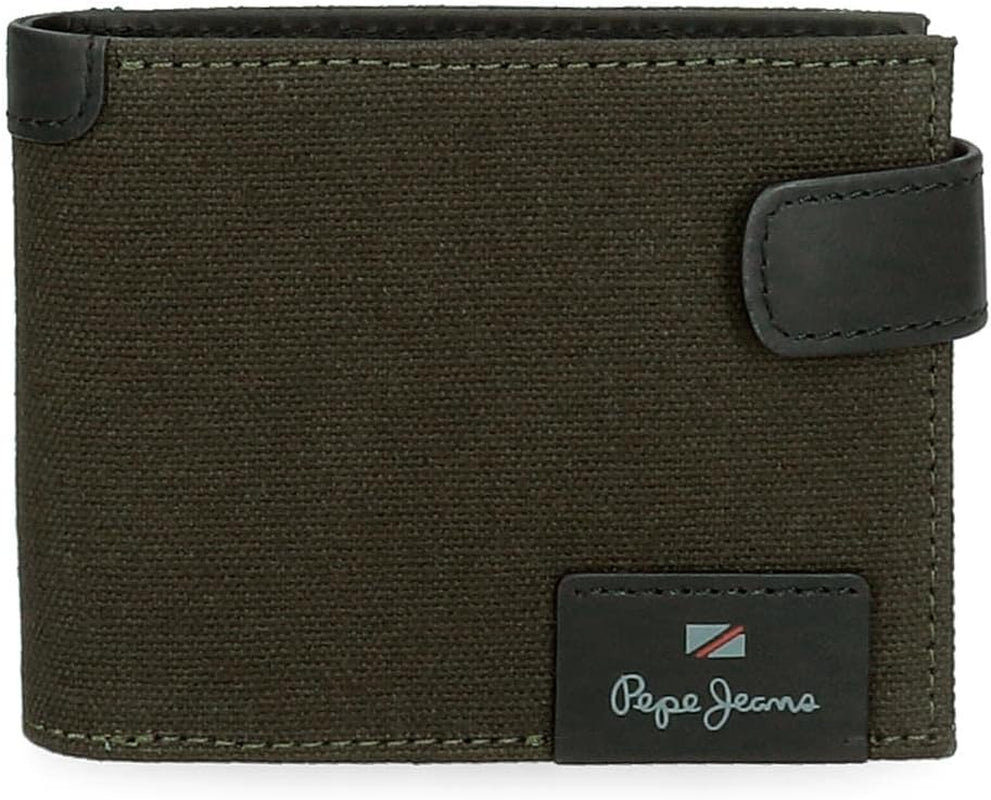 Pepe Jeans Hilltop Portafogli Portafogli Portafogli in pelle casual. Da Joumma Bags Portafoglio da uomo Naty Shop Portafoglio orizzontale verde