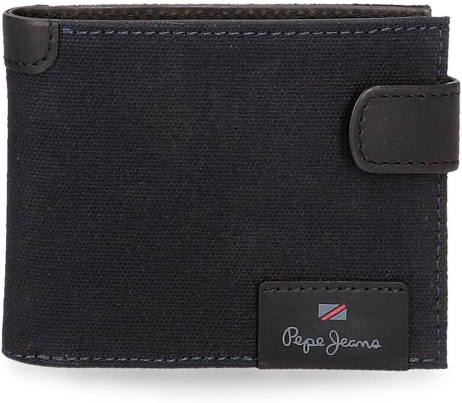 Pepe Jeans Hilltop Portafogli Portafogli Portafogli in pelle casual. Da Joumma Bags Portafoglio da uomo Naty Shop Portafoglio orizzontale blu scuro
