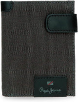 Pepe Jeans Hilltop Portafogli Portafogli Portafogli in pelle casual. Da Joumma Bags Portafoglio da uomo Naty Shop Portafoglio con clic antracite