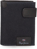 Pepe Jeans Hilltop Portafogli Portafogli Portafogli in pelle casual. Da Joumma Borse Portafoglio Uomo Naty Shop Portafoglio con clic blu scuro