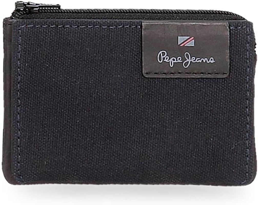 Pepe Jeans Hilltop Portafogli Portafogli Portafogli in pelle casual. Da Joumma Borse Portafoglio da uomo Naty Shop Borsa blu scuro 11