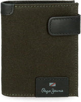 Pepe Jeans Hilltop Portafogli Portafogli Portafogli in pelle casual. Da Joumma Borse Portafoglio da uomo Naty Shop Portafoglio con clic verde