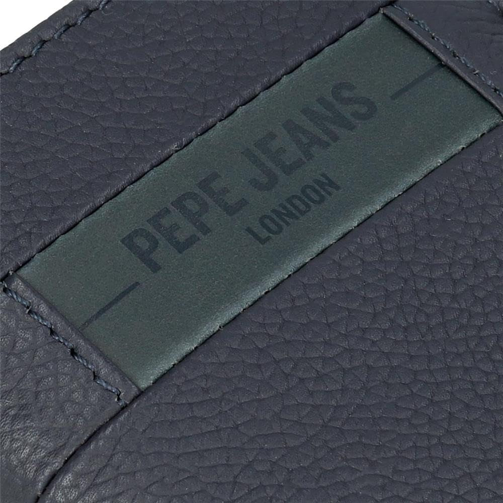 Pepe Jeans Checkbox Portafogli e portamonete in pelle di vacchetta Nero Marrone Blu Grigio Portafoglio da uomo Naty Shop