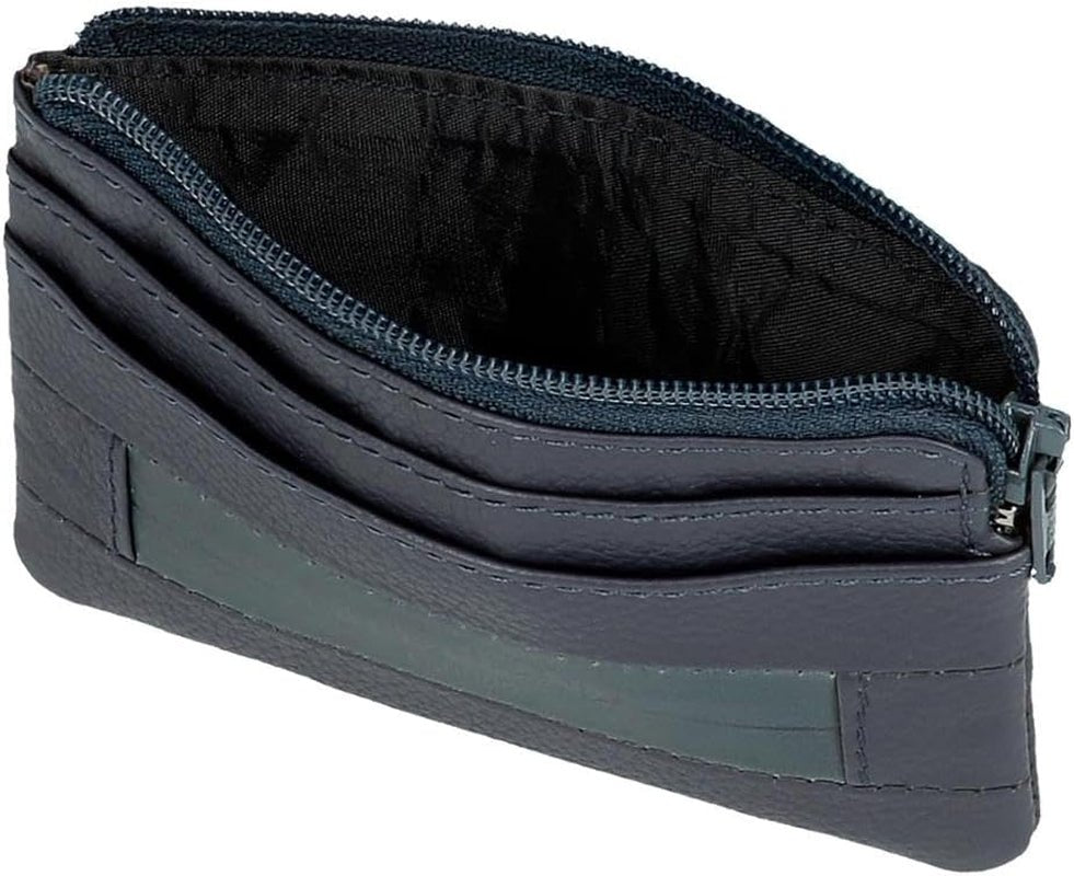 Pepe Jeans Checkbox Portafogli e portamonete in pelle di vacchetta Nero Marrone Blu Grigio Portafoglio da uomo Naty Shop