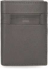 Pepe Jeans Checkbox Nero Marrone Blu Grigio Pelle di vacchetta Portafogli e portamonete Portafoglio da uomo Naty Shop Portafoglio verticale grigio
