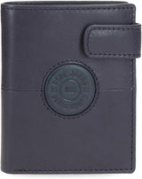 Pepe Jeans Cracker Portafogli e portamonete in pelle di vacchetta, Nero, Marrone, Verde, Varie misure Portafoglio da uomo Naty Shop Portafoglio con clic marrone