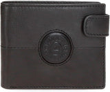 Portafogli e portamonete Pepe Jeans Cracker in pelle di vacchetta, nero, marrone, verde, varie misure - Naty Shop