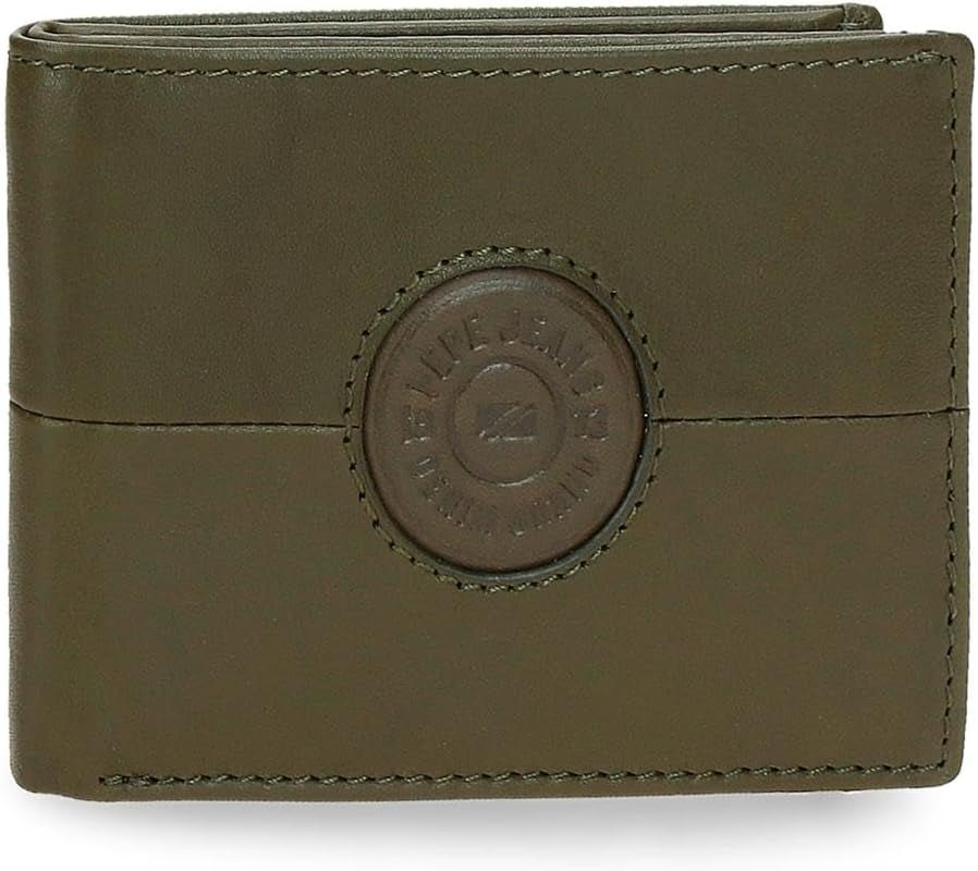 Pepe Jeans Cracker Portafogli e portamonete in pelle di vacchetta Nero Marrone Verde Varie misure Naty Shop Portafoglio da uomo Portafoglio verde 11