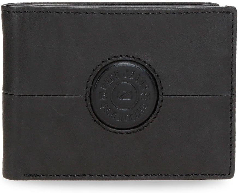 Pepe Jeans Cracker Portafogli e portamonete in vacchetta Nero Marrone Verde Varie misure Naty Shop Portafoglio da uomo Portamonete nero 11