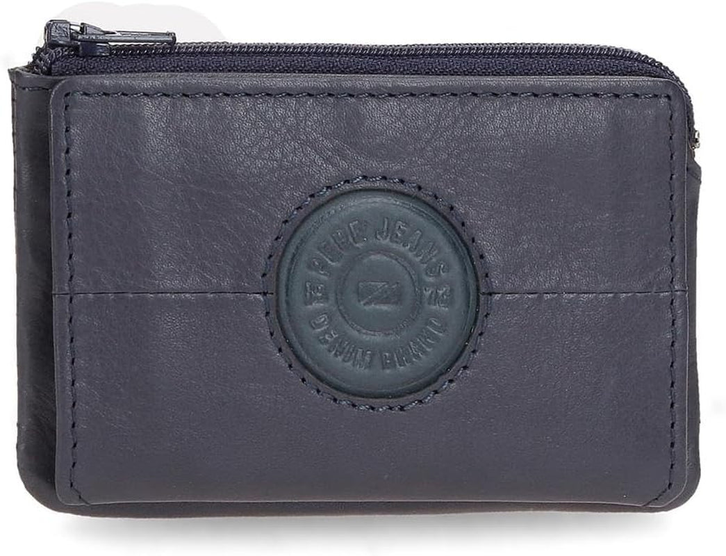 Pepe Jeans Cracker Portafogli e portamonete in pelle di vacchetta Nero Marrone Verde Varie dimensioni Naty Shop Portafoglio da uomo Marrone Porta carte