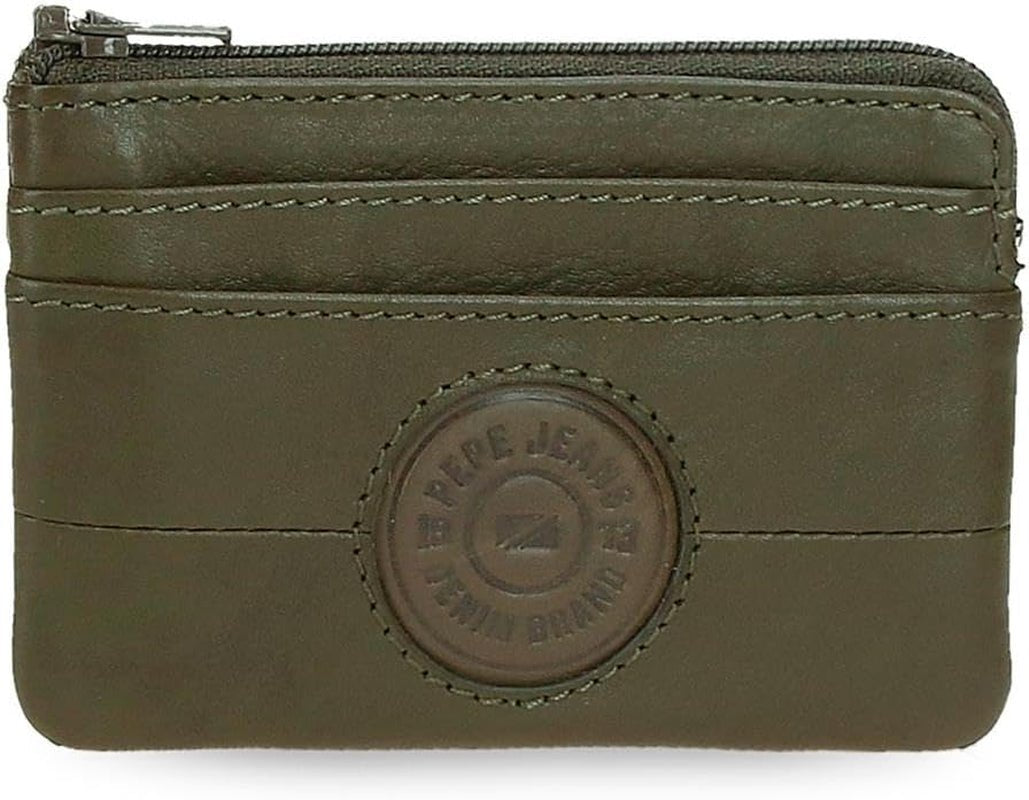 Pepe Jeans Cracker Portafogli e portamonete in vacchetta Nero Marrone Verde Varie misure Portafoglio da uomo Naty Shop Portafoglio verde
